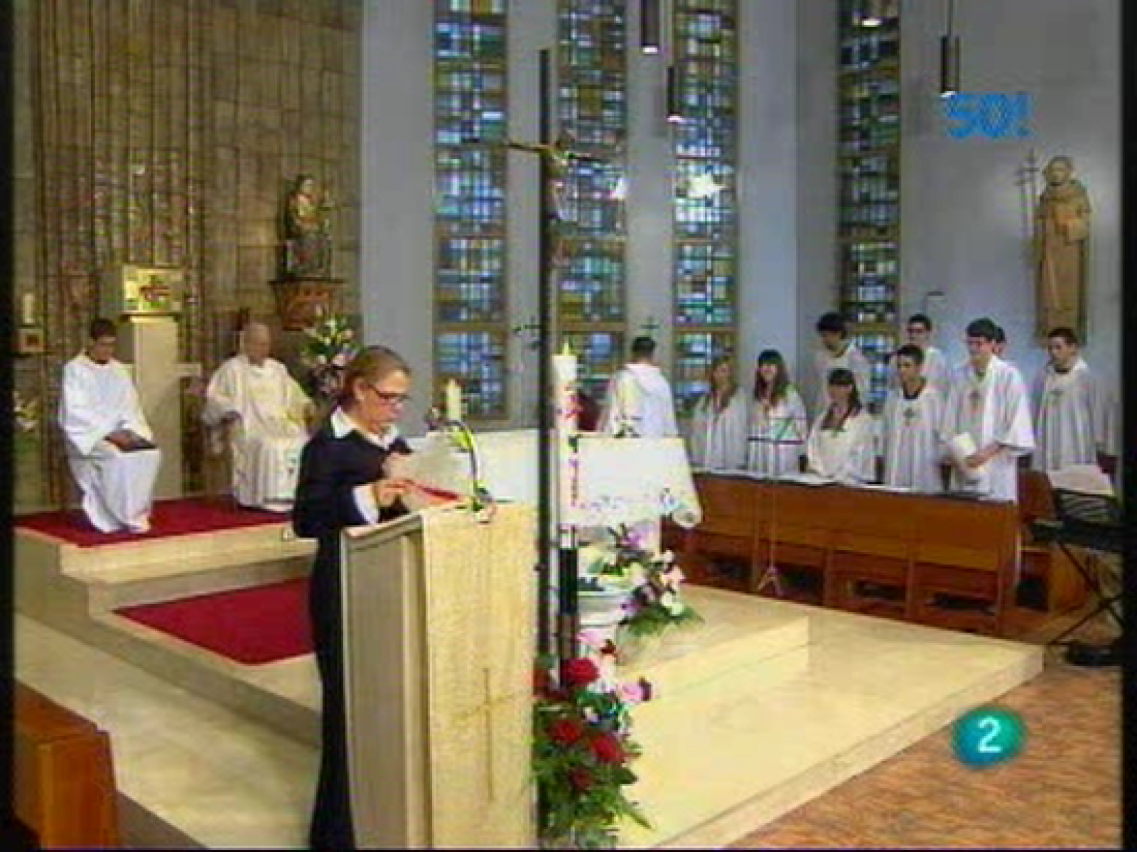 La missa, diumenge 26 d'abril 2009