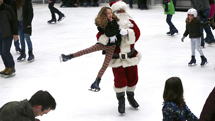 Lotería de Navidad - Los estadounidenses participan en la 'Megamillions'