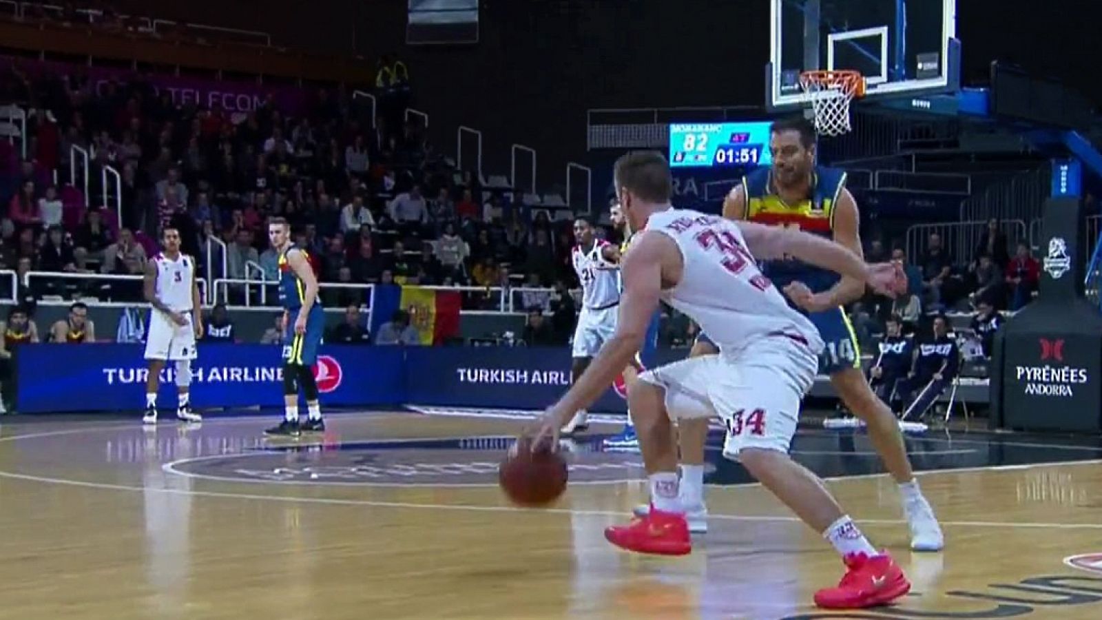 Baloncesto en RTVE: 10ª jornada: Morabanc Andorra - As Mónaco | RTVE Play