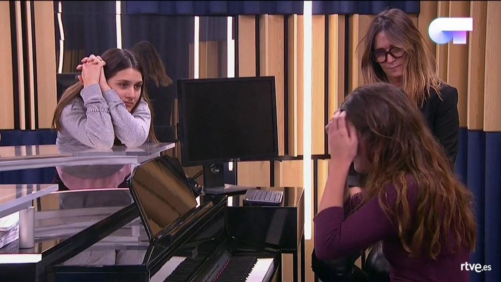 Amaia regresa a la Academia de Operación Triunfo para charlar con los finalistas