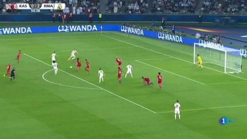 El recital de Gareth Bale se complet con su tercer tanto al Kashima Antlers, marcado tras un pase de Marcelo.