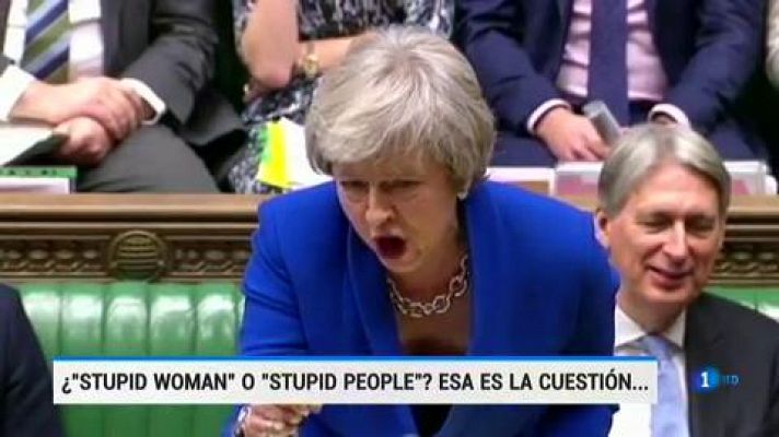 Corbyn, acusado de llamar a May "mujer estúpida" en Londres