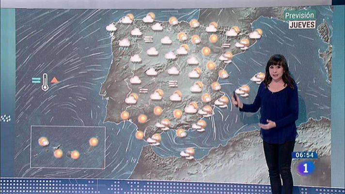 Hoy, viento fuerte en Galicia y aumento de temperaturas en litoral norte