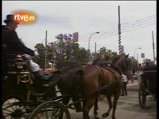 Fue noticia en el Archivo de RTVE - Un día en la Feria de abril de 1996