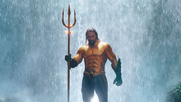 Jason Momoa es Aquaman, en la película del superhéroe de DC