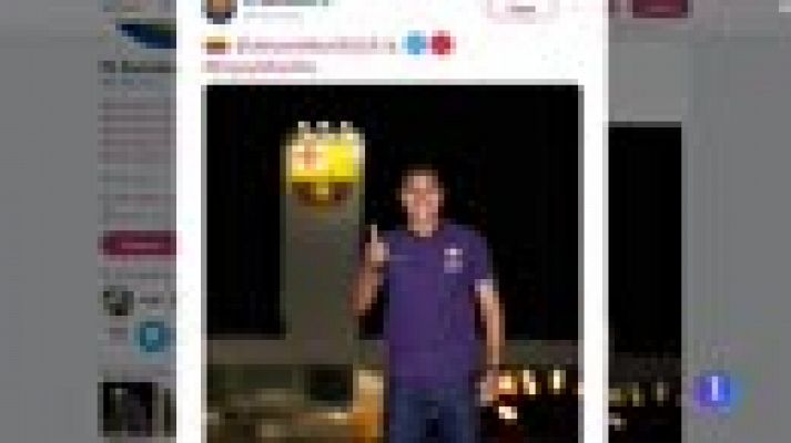Telediario 1 - El defensa colombiano Murillo, cedido del Valencia al Barça