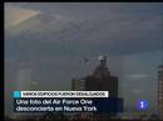  - Un avión atemoriza Manhattan