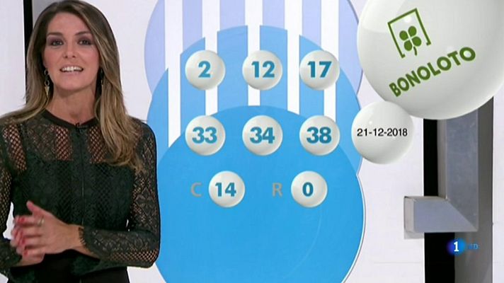 Loterías - Bonoloto - 21/12/18