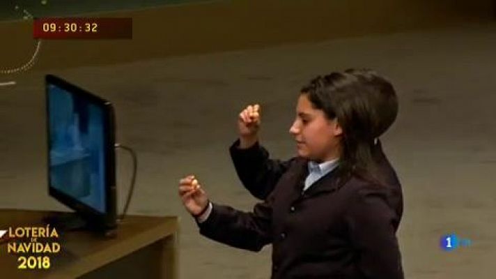 Lotería de Navidad - Vídeo del segundo premio de la Lotería de Navidad 2018, el 21.015