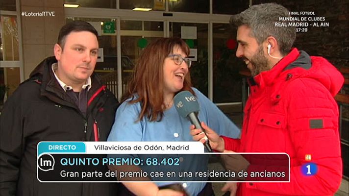 La mañana - El quinto premio, íntegro en Villaviciosa de Odón (Madrid)