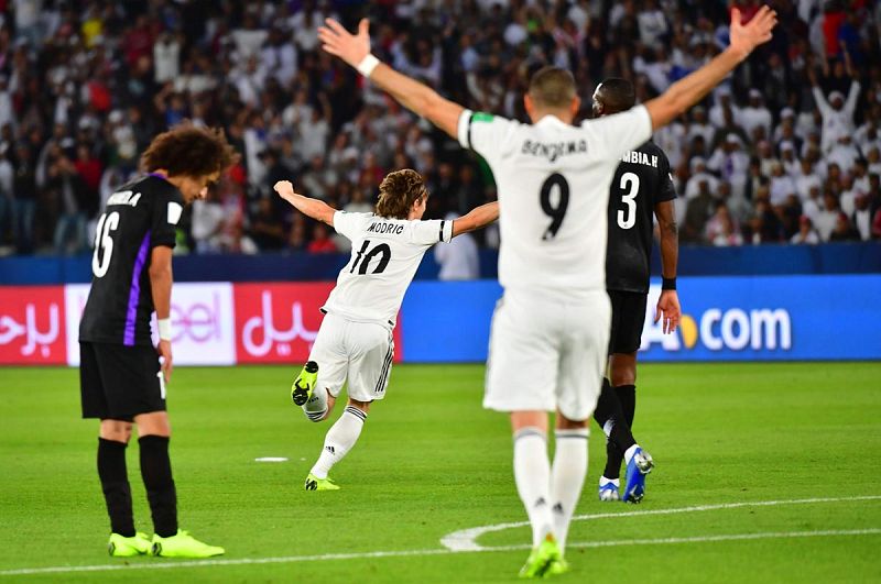 Modric pone por delante al Real Madrid (1-0)