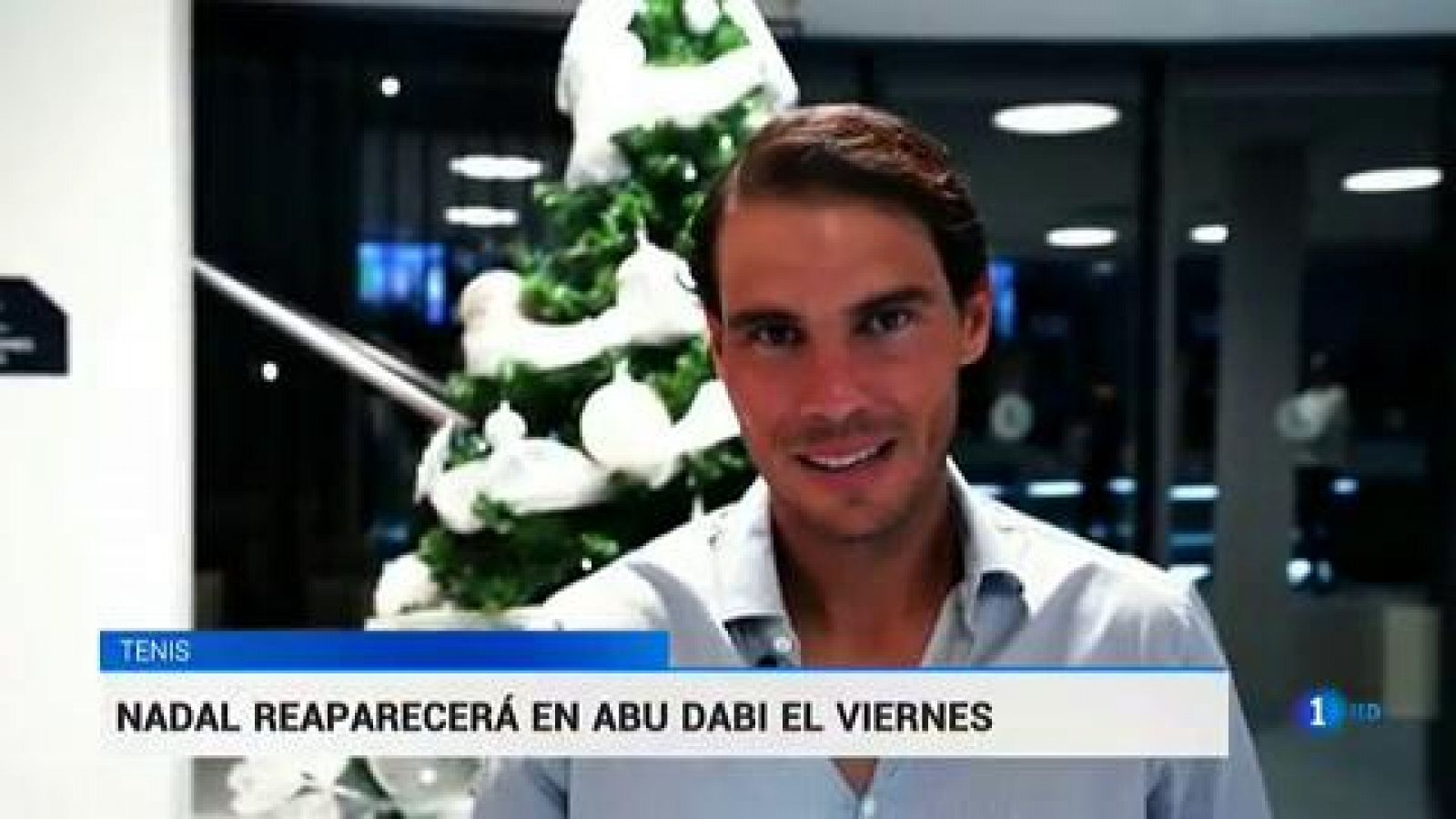 Telediario 1: Rafa Nadal reaparecerá el viernes en Abu Dabi | RTVE Play