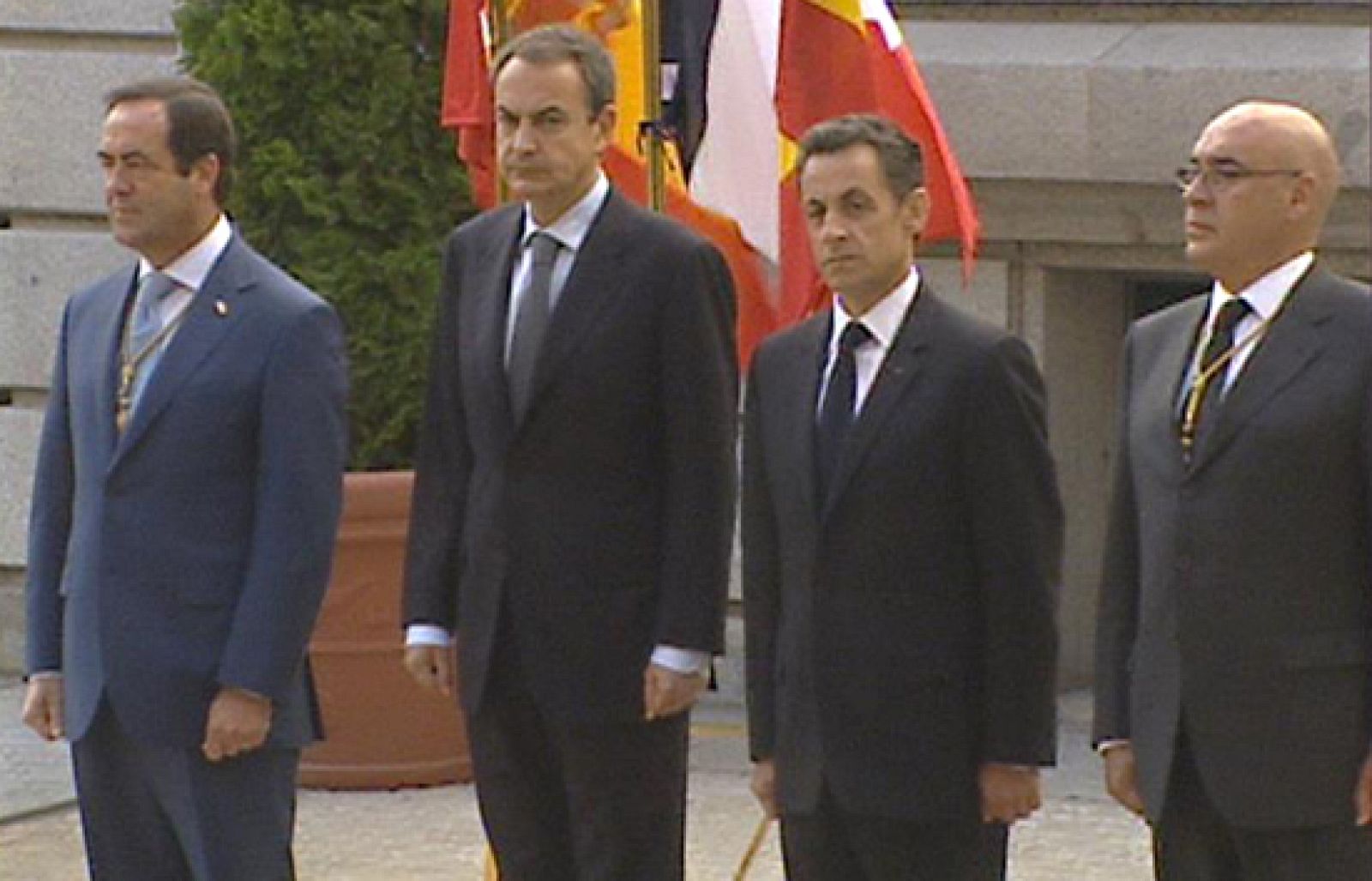 Sarkozy visita el Congreso de los Diputados