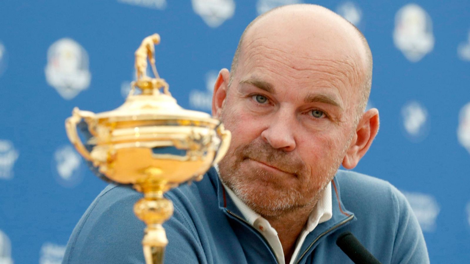Telediario 1: Thomas Bjorn, capitán europeo de la Ryder Cup, cumple su promesa | RTVE Play