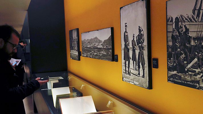 Telediario 1 - Madrid expone el retrato de Jean Laurent del siglo XIX