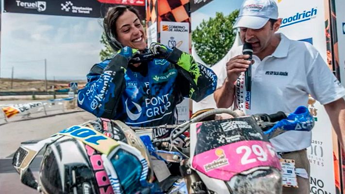 Dakar 2019. Sara García: "Quiero romper la barrera de las mujeres en categoría original"