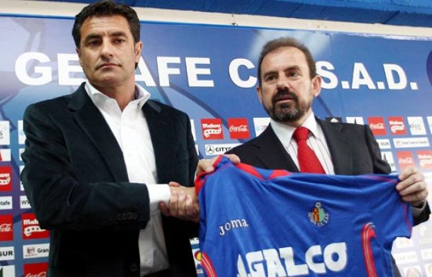  - Míchel, presentado en Getafe