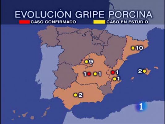 Gripe porcina en España