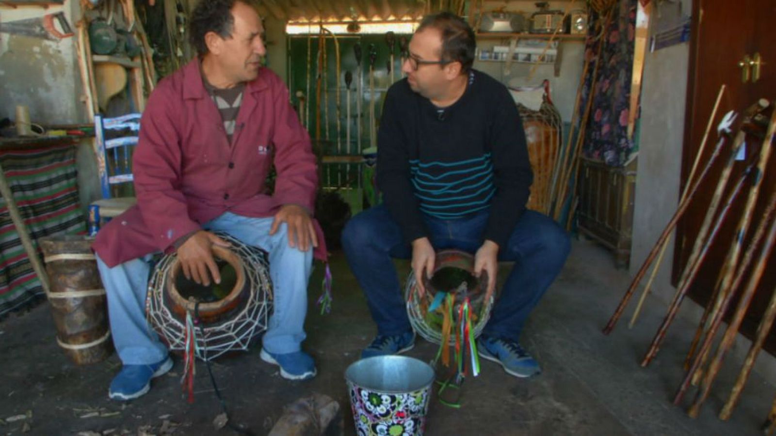 Cómo se hace una zambomba