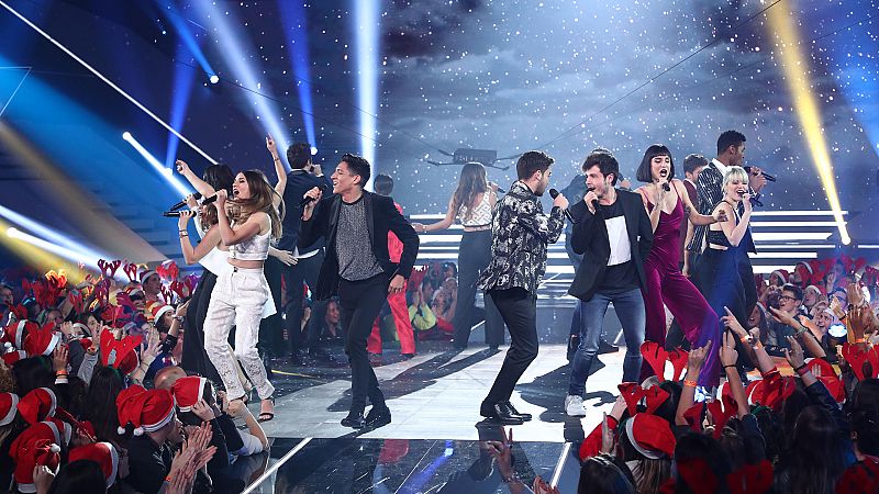 OT 2018 - 'OT 2018' canta "Buenas noches" en la gala de Navidad