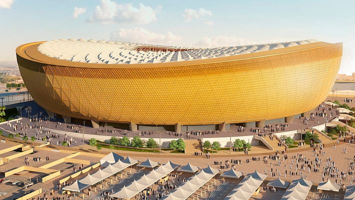 Telediario 1 - Así será el estadio de Lusail, la joya de Catar 2022