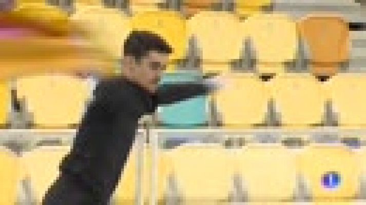 Telediario 1 - Javier Fernández deja helada a Gran Canaria