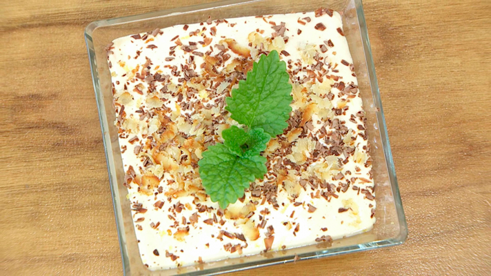 Tiramisú de turrón