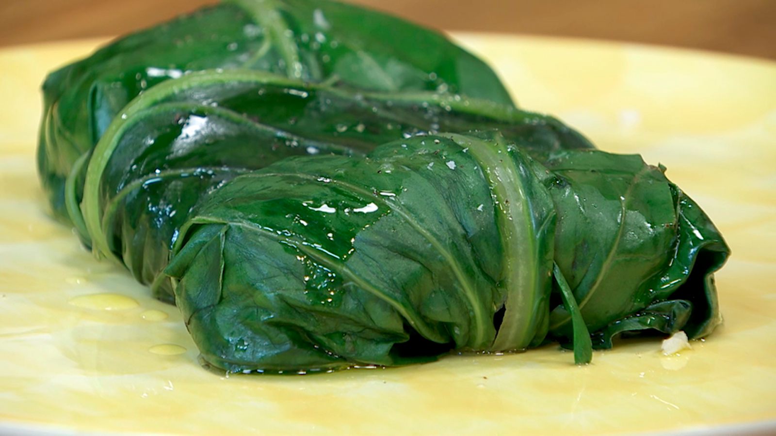 Torres en la cocina - Hojas de acelga rellenas