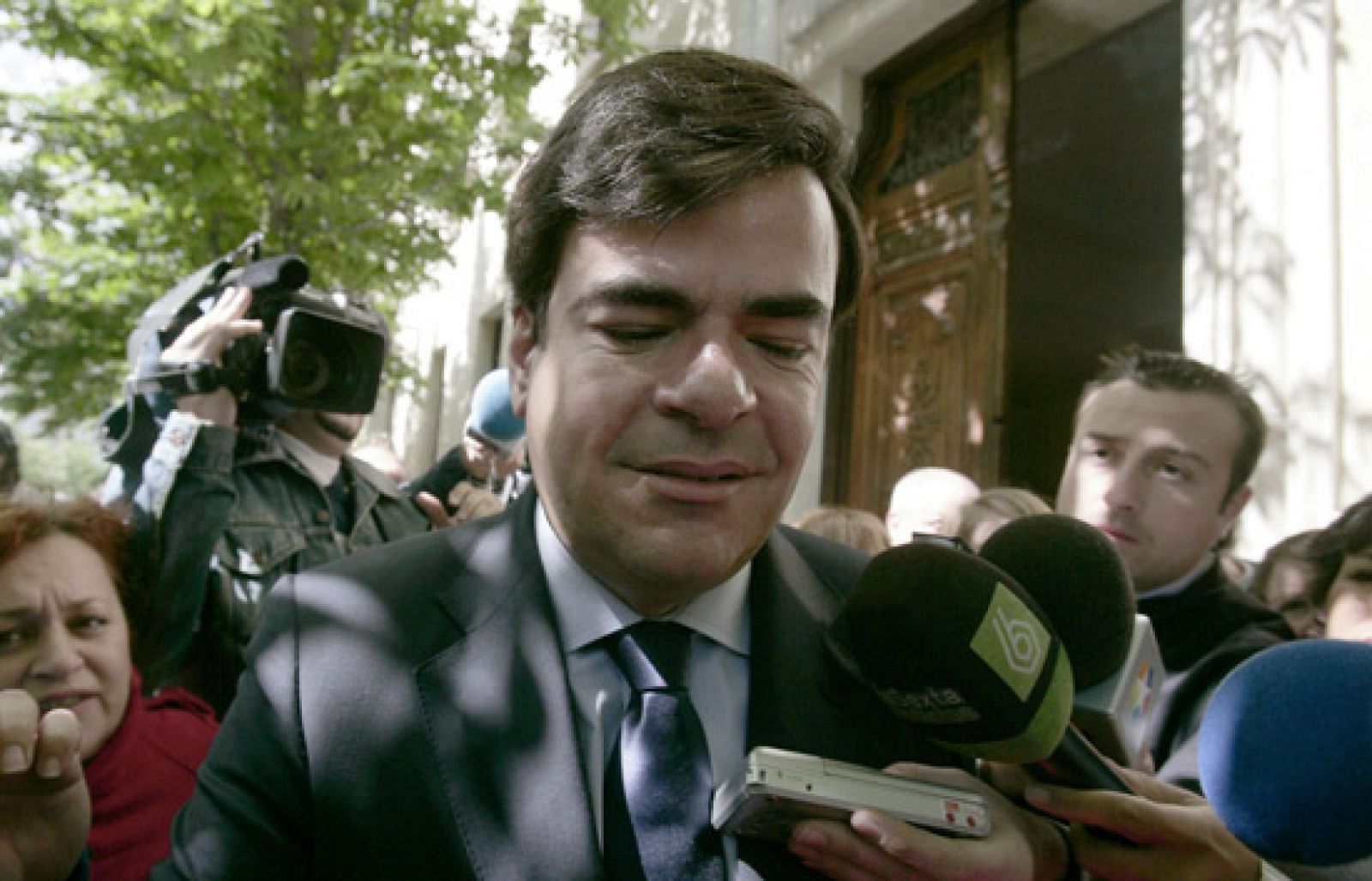 El diputado del PP en la Asamblea de Madrid Alfonso Bosch ha sido el primer aforado en comparecer.