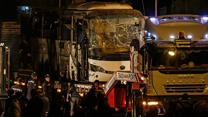 Egipto mata a 40 terroristas tras el atentado contra un autobús turístico en Giza