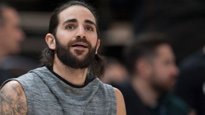 Telediario 1 - El reto solidario de Ricky Rubio