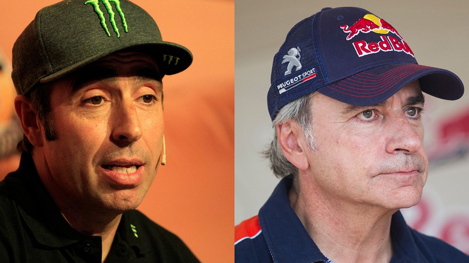 Carlos Sainz y Nani Roma, amigos y rivales en el Dakar