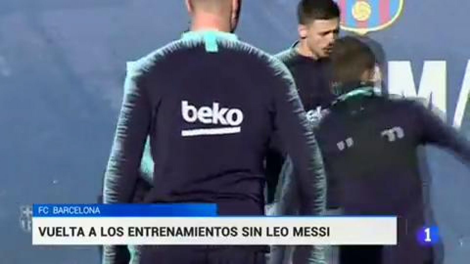 Telediario 1: Barcelona y Real Madrid vuelven a los entrenamientos | RTVE Play