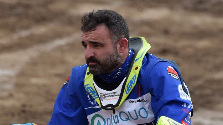 Telediario 1 - Dani Albero, primer piloto diabético en participar en un Dakar