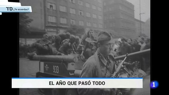 Telediario 1 - 1968, un año revolucionario en el que pasó de todo