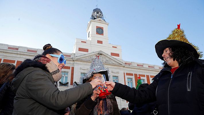  - 20.000 personas recibirán el año nuevo 2019 en la Puerta del Sol