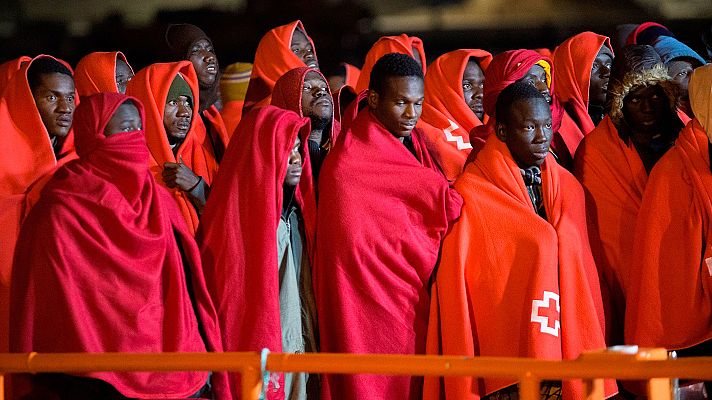  - España bate en 2018 su récord de llegadas de migrantes por mar, casi 56.500.