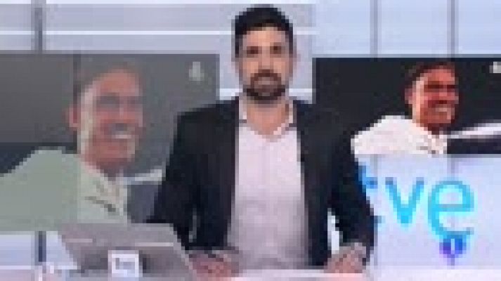 Telediario 1 - Marcos Llorente se lesiona el el peor momento