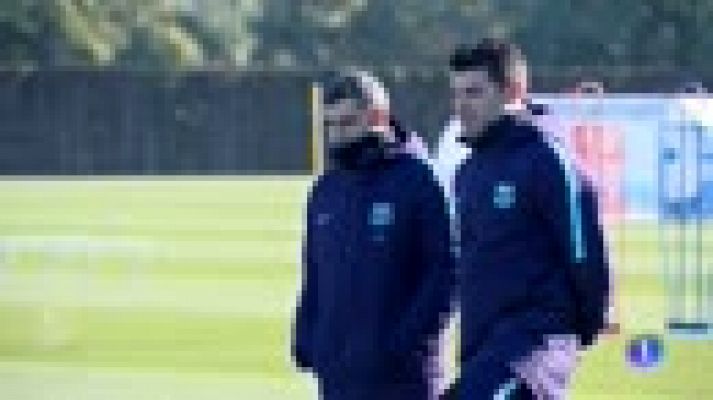 Telediario 1 - Ernesto Valverde condiciona su continuidad en el Barça a los resultados