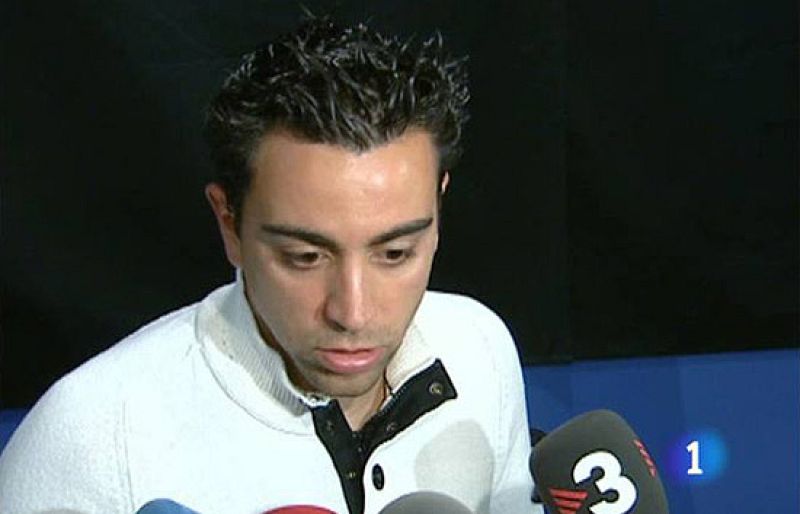 Xavi: "Es una pena no haber marcado"
