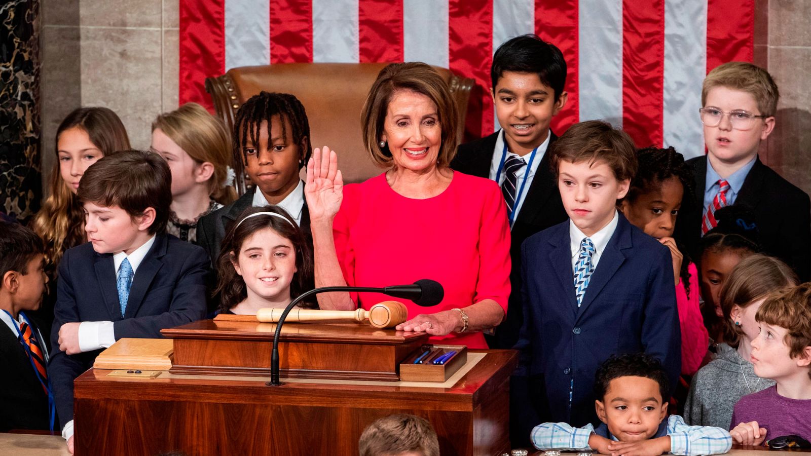 La demócrata Nancy Pelosi, nueva presidenta de la Cámara Baja de EE.UU.