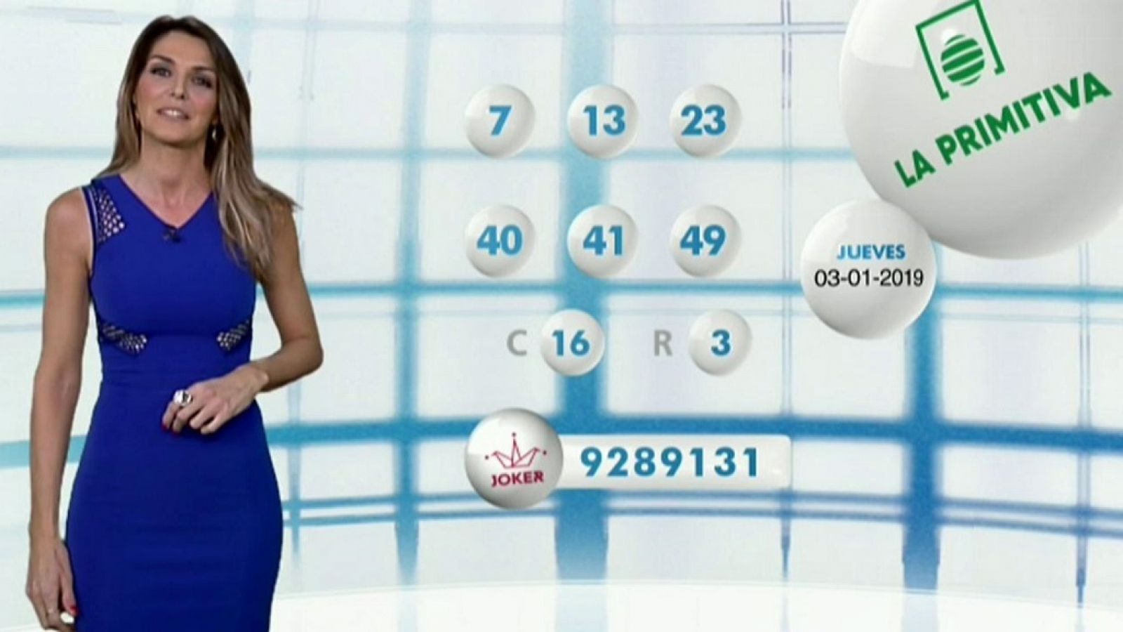 Loterías: Lotería Nacional + La Primitiva + Bonoloto - 03/01/19  | RTVE Play