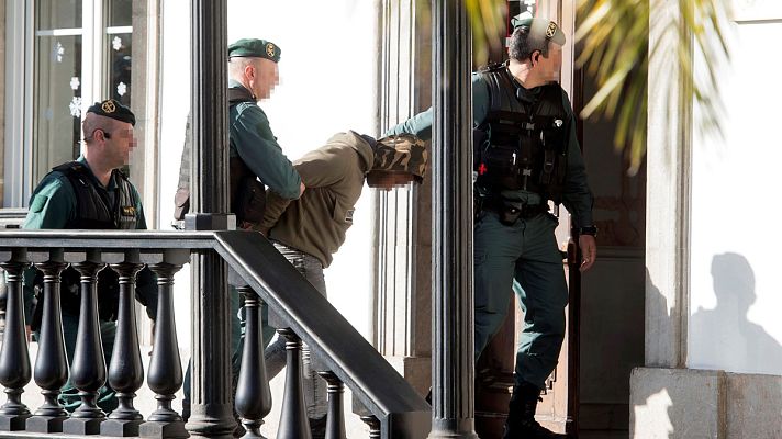 Informativo 24h - El asesino confeso de la mujer asesinada en Laredo pasa a disposición judicial