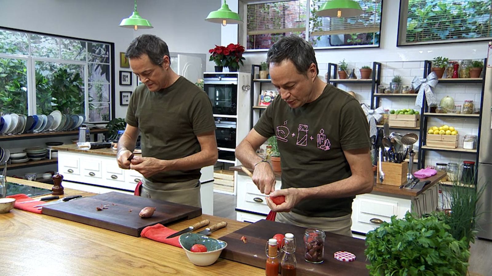 Torres en la cocina - Árbol Navidad de pizza y solomillo