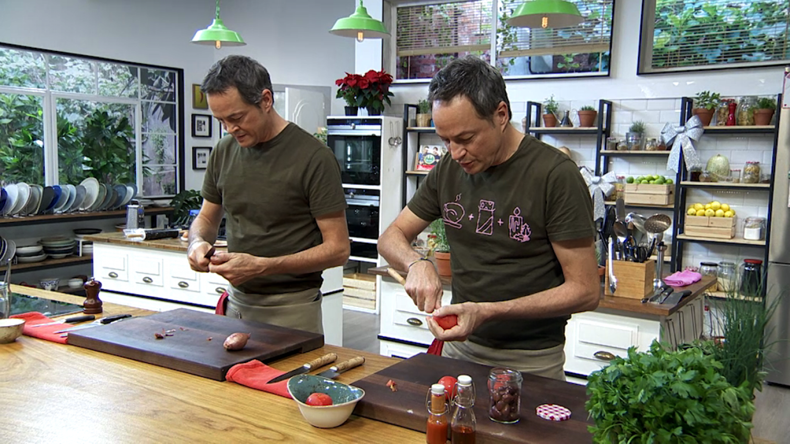 Torres en la cocina - Árbol Navidad de pizza y solomillo - ver ahora