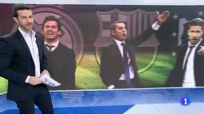 Telediario 1 - Solari: "El nivel de compromiso de estos jugadores es absolutamente innegable"