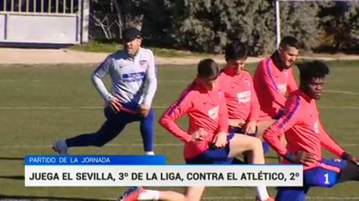 Telediario 1 - Simeone: "Hasta que no termine el mercado no vamos a estar tranquilos"