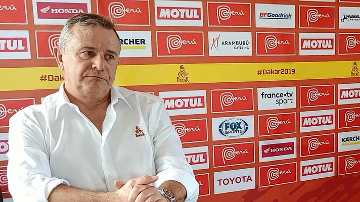 Etienne Lavigne: "Aún no sabemos donde será el Dakar 2020"