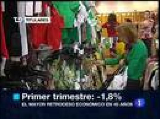 Telediario 1 - Telediario en 4' - 29/04/09