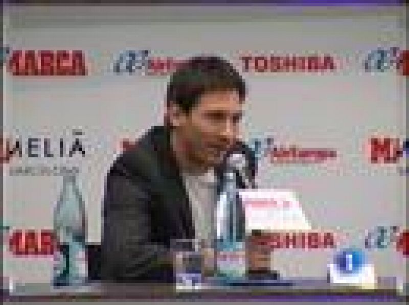 Lionel Messi ha recibido el 'Marca Leyenda' del diario deportivo Marca.